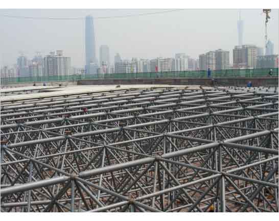 商洛新建铁路干线广州调度网架工程